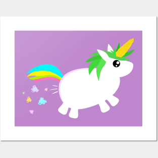 uniCORN POOPcorn PoPcorn Posters and Art